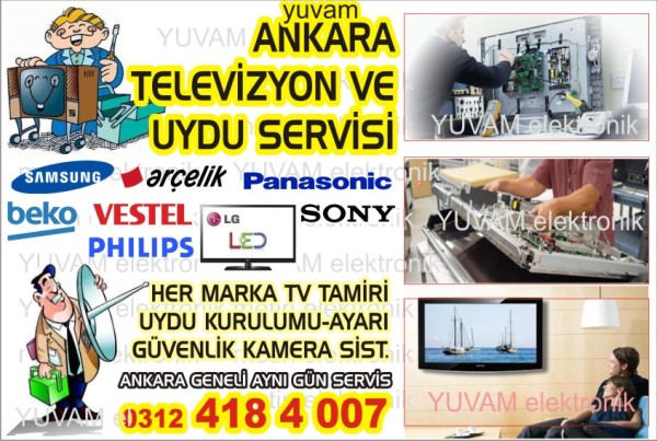 televizyon tv servisi tamiri Ankara
